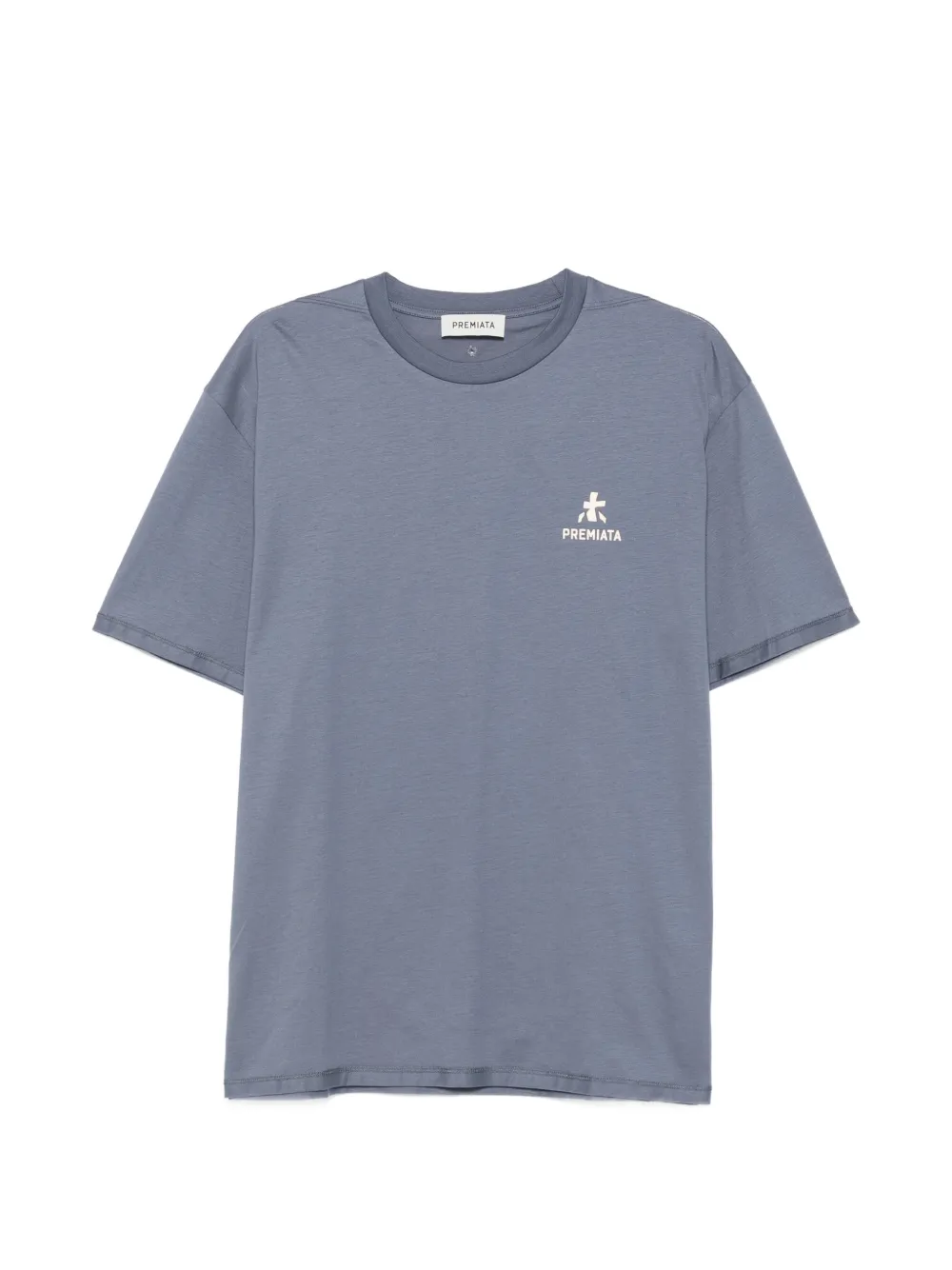Premiata logo-print T-shirt - Blu
