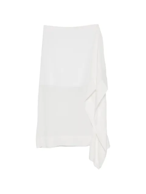 Carven falda midi drapeada
