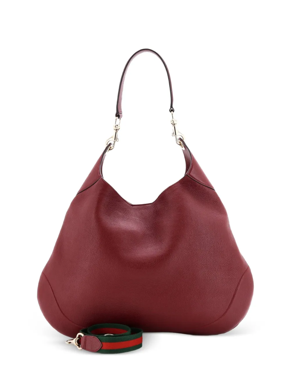 Gucci Pre-Owned B Leather Medium shoulder bag - Rosso