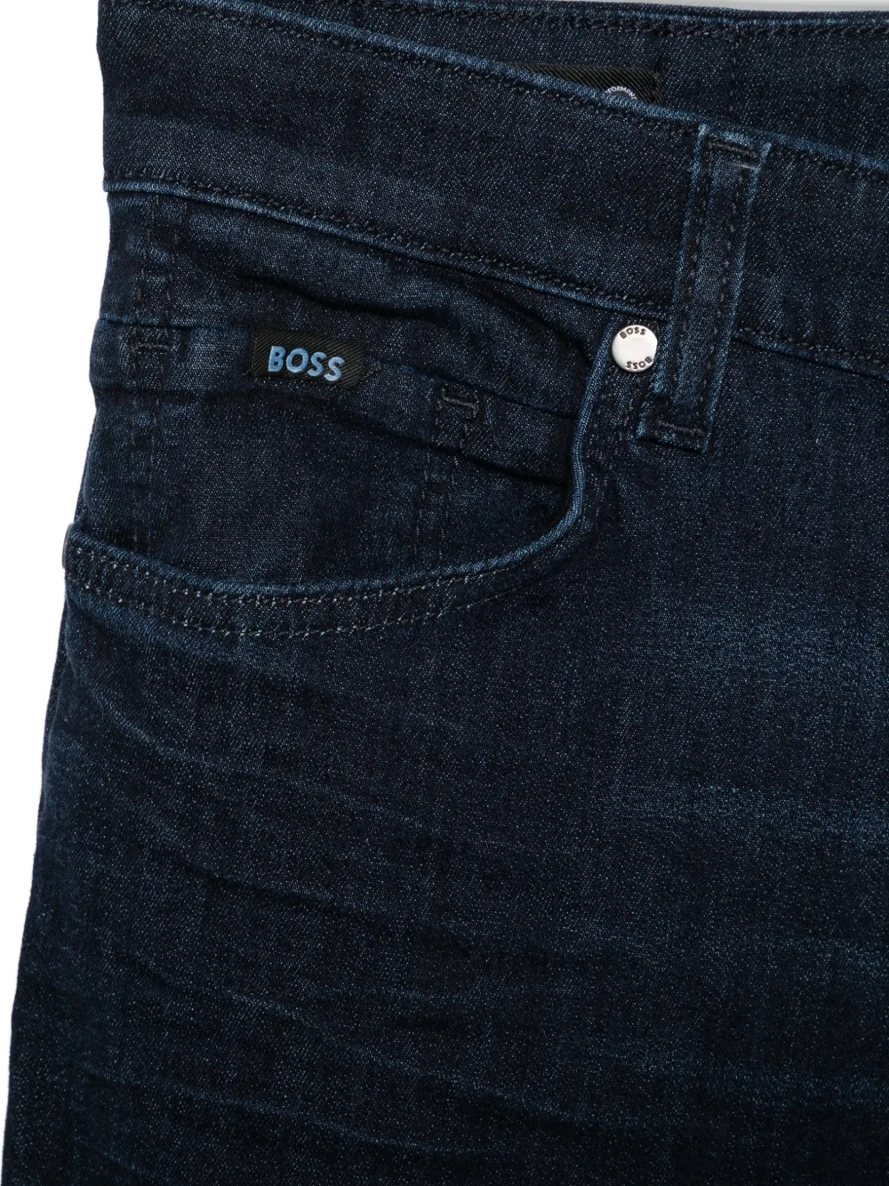BOSS Skinny jeans Blauw