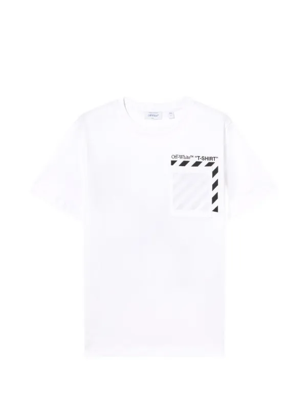 Off-White プリント Tシャツ | ホワイト | FARFETCH JP
