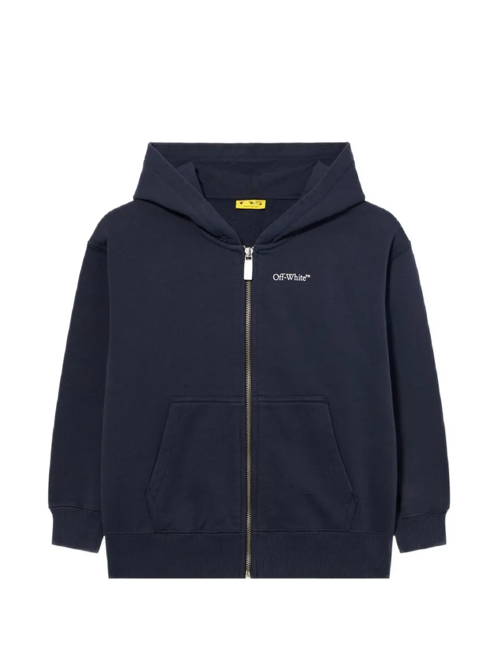 Off-White Kids Felpa con stampa - Blu