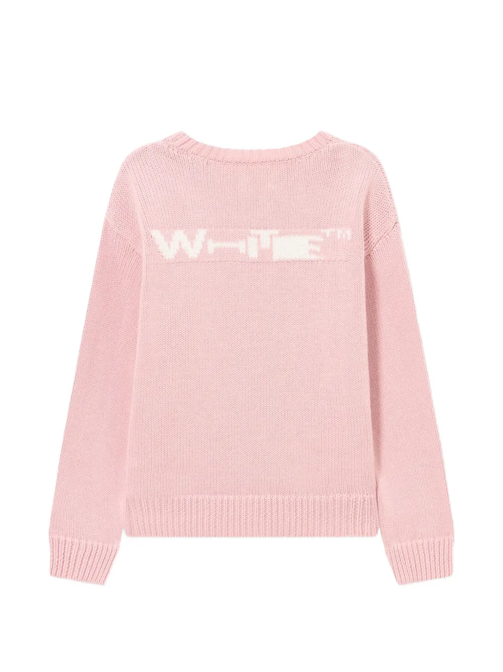 Off-White Kids Trui met ronde hals Roze