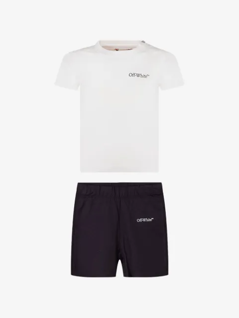 Off-White Kids Arrow-print short set