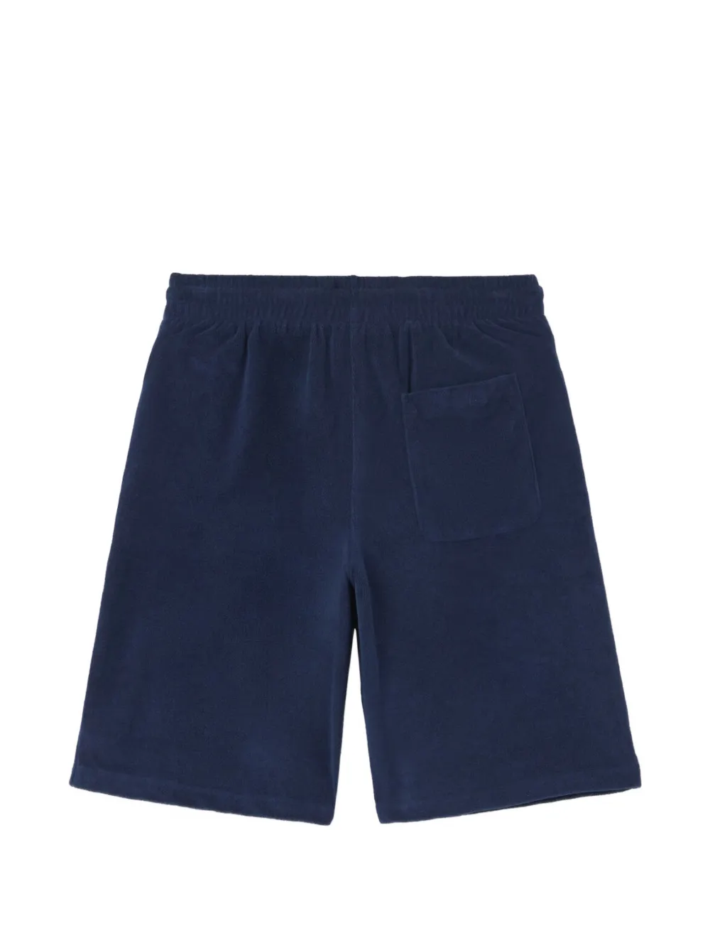 Off-White Badstof trainingsshorts met logo-detail Blauw