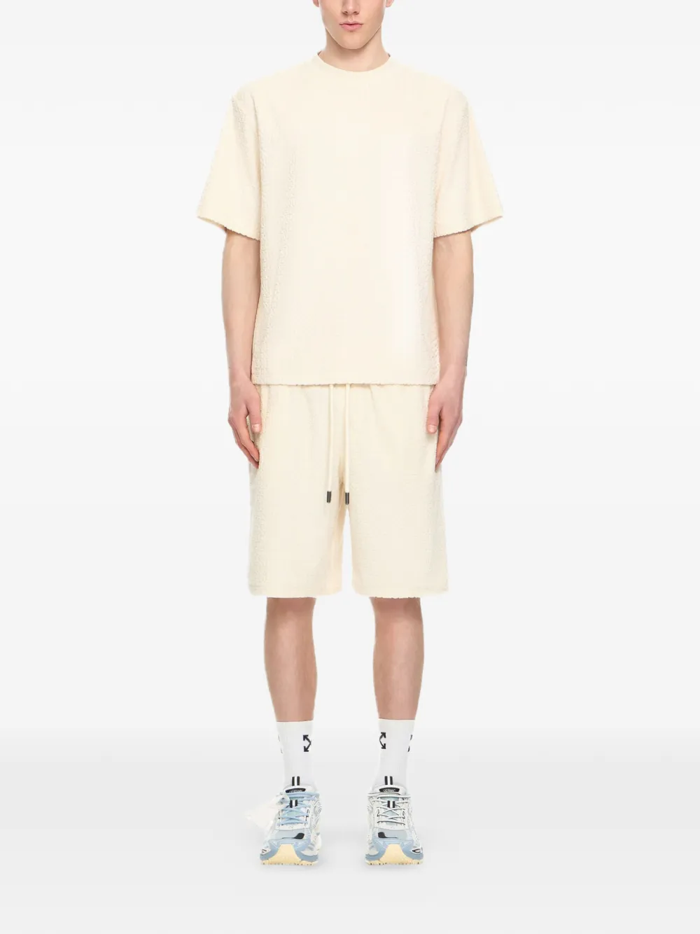 Off-White logo图案毛巾布T恤 | T恤 | Image 2