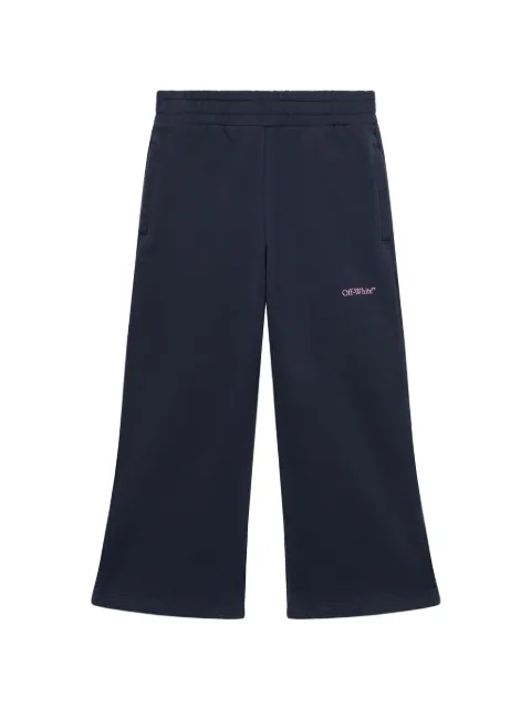 Off-White Kids Diag Splat wide-leg track pants