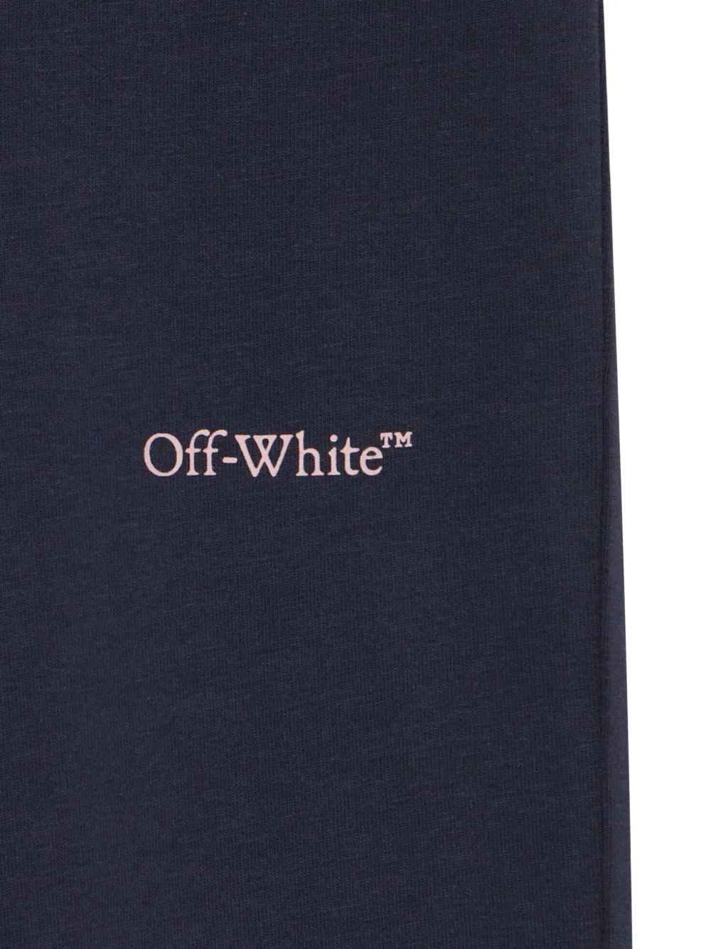 Off-White Kids Flared legging Blauw