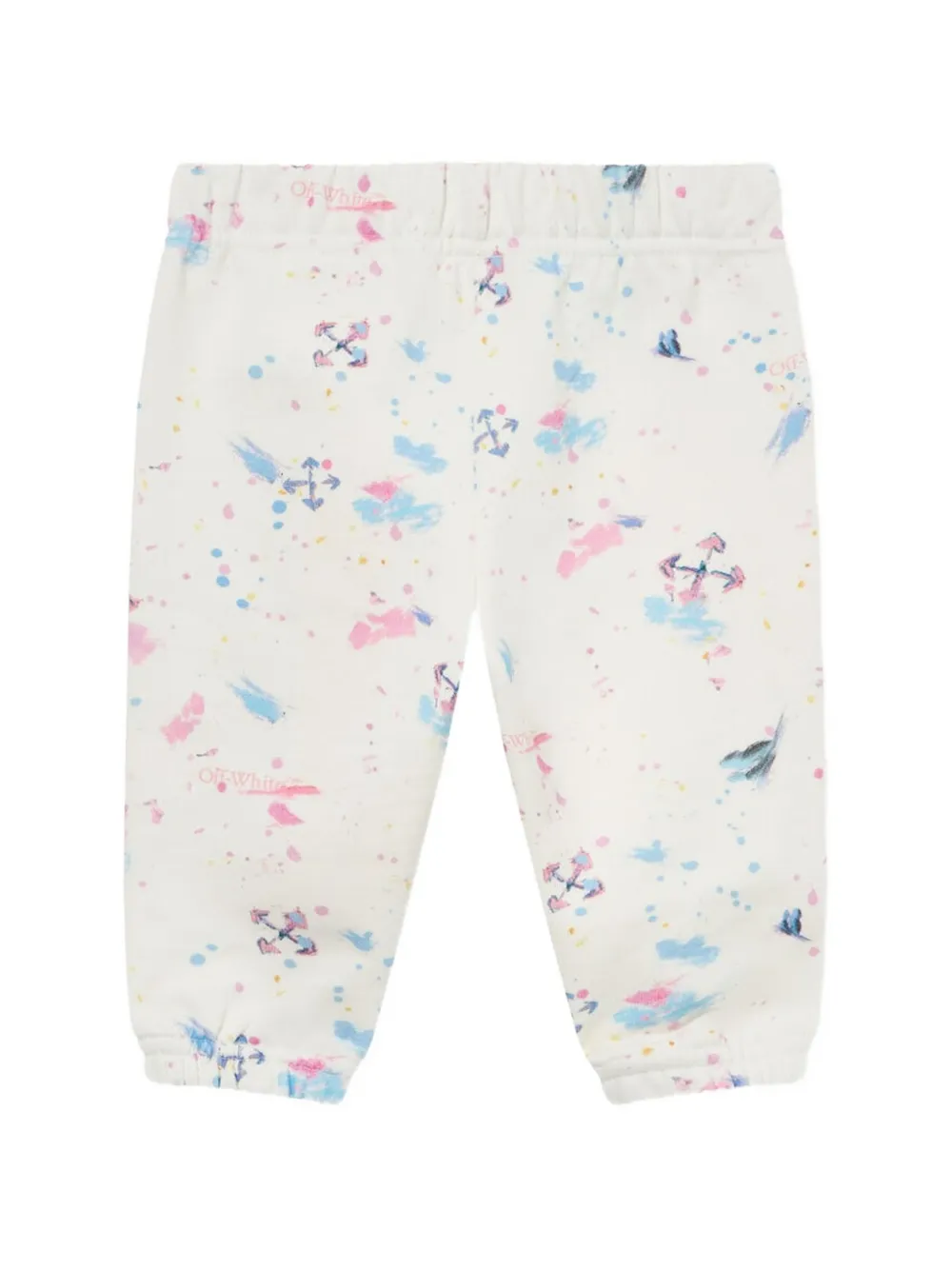 Off-White Kids Arrow gespleten trainingsbroek Wit