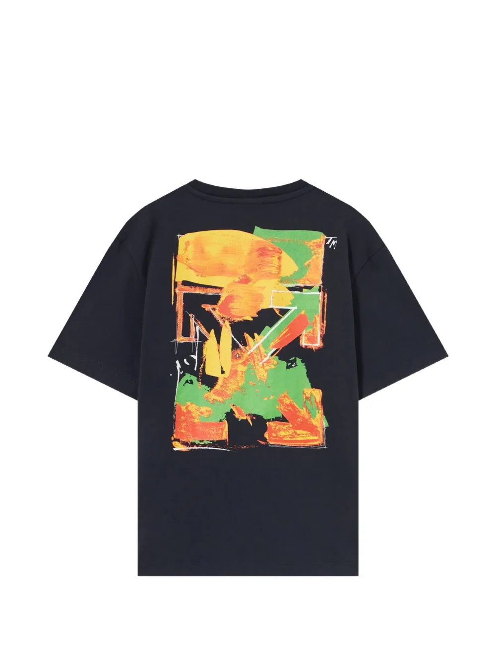 Off-White Kids T-shirt met pijlprint Blauw
