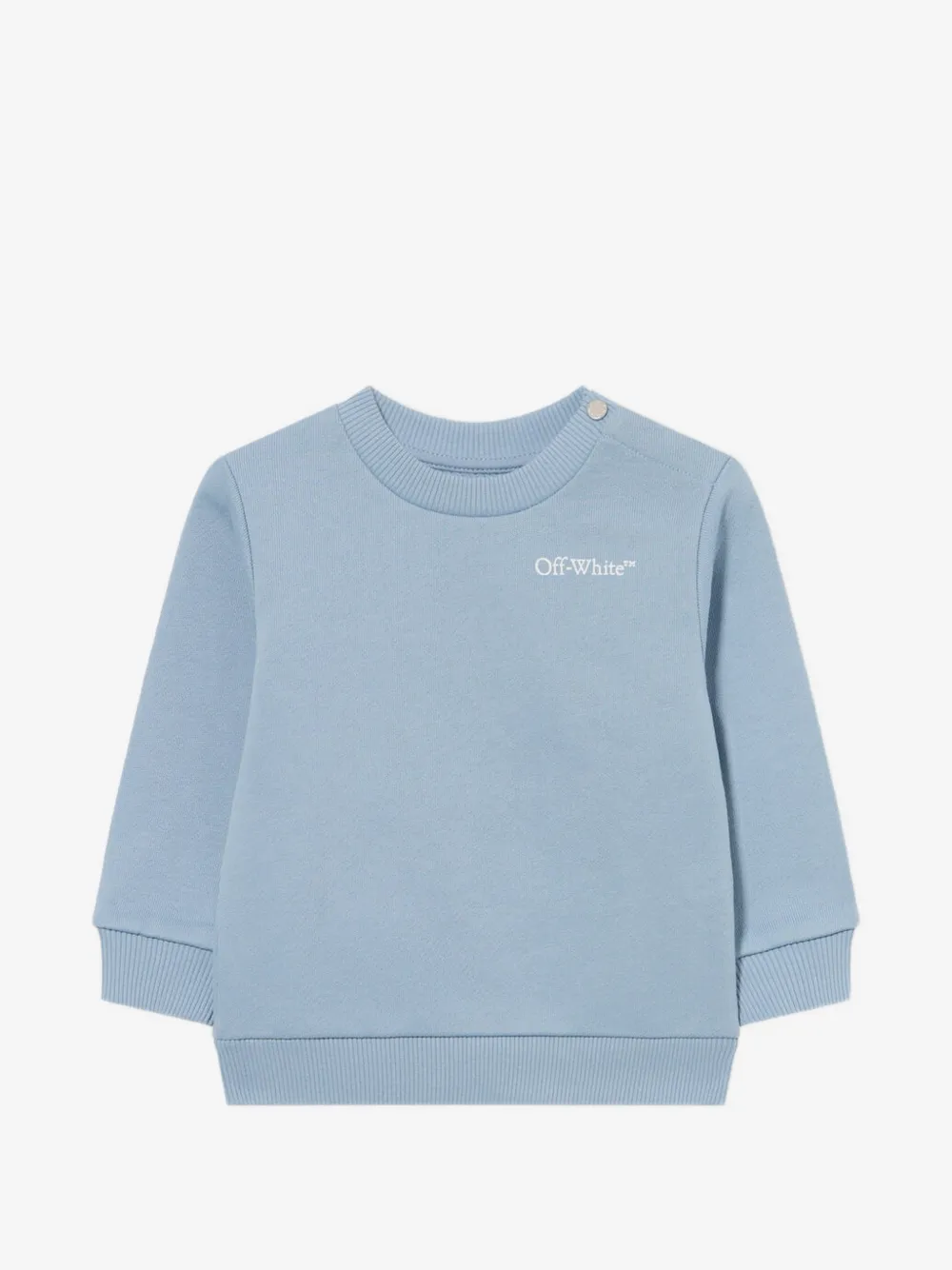 Off-White Kids Scribble 卫衣 | 蓝色 | Image 1