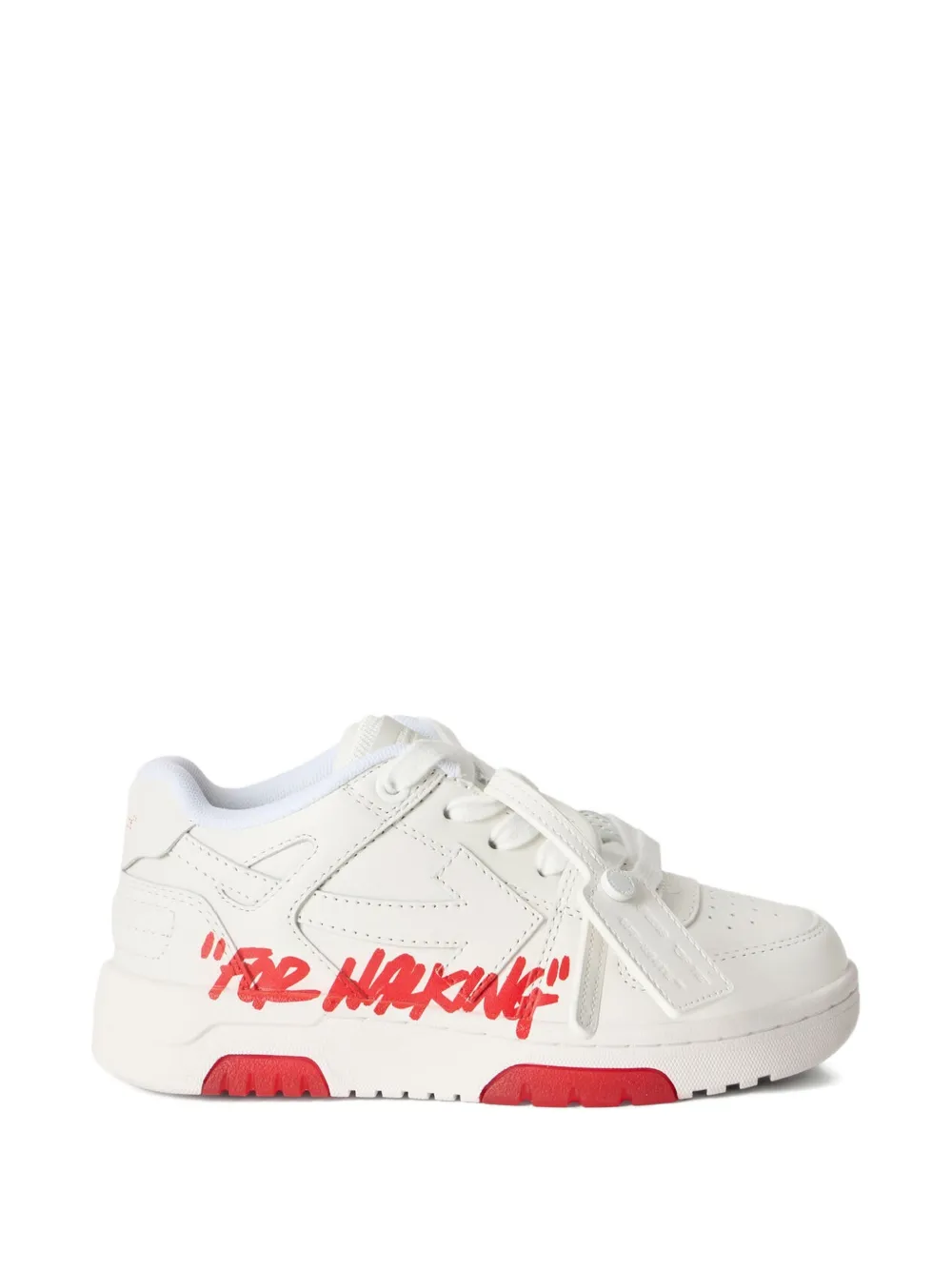 Off-White Kids Out Of Office "For Walking" sneakers Wit
