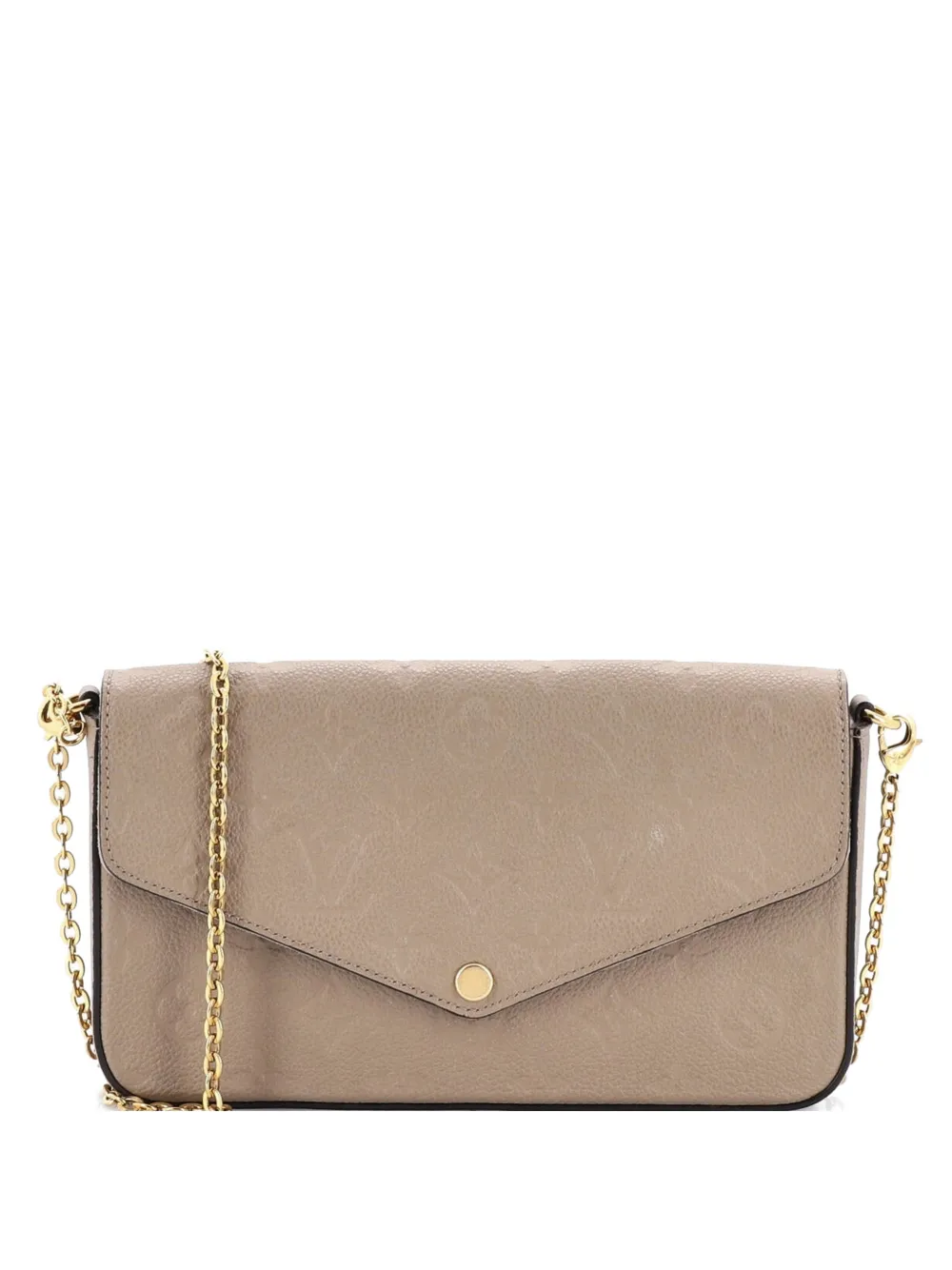 Louis Vuitton Pre-Owned Felicie Pochette Monogram Empreinte Leather crossbody bag - Toni neutri