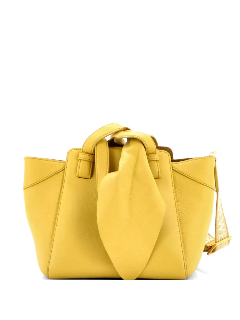 Loewe Pre-Owned Hammock Nugget Bunny Bag Leather Small satchel - Giallo