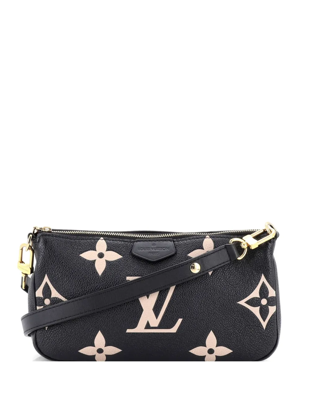 Louis Vuitton Pre-Owned Multi Pochette Accessoires Bicolor Monogram Empreinte Giant crossbody bag - Nero