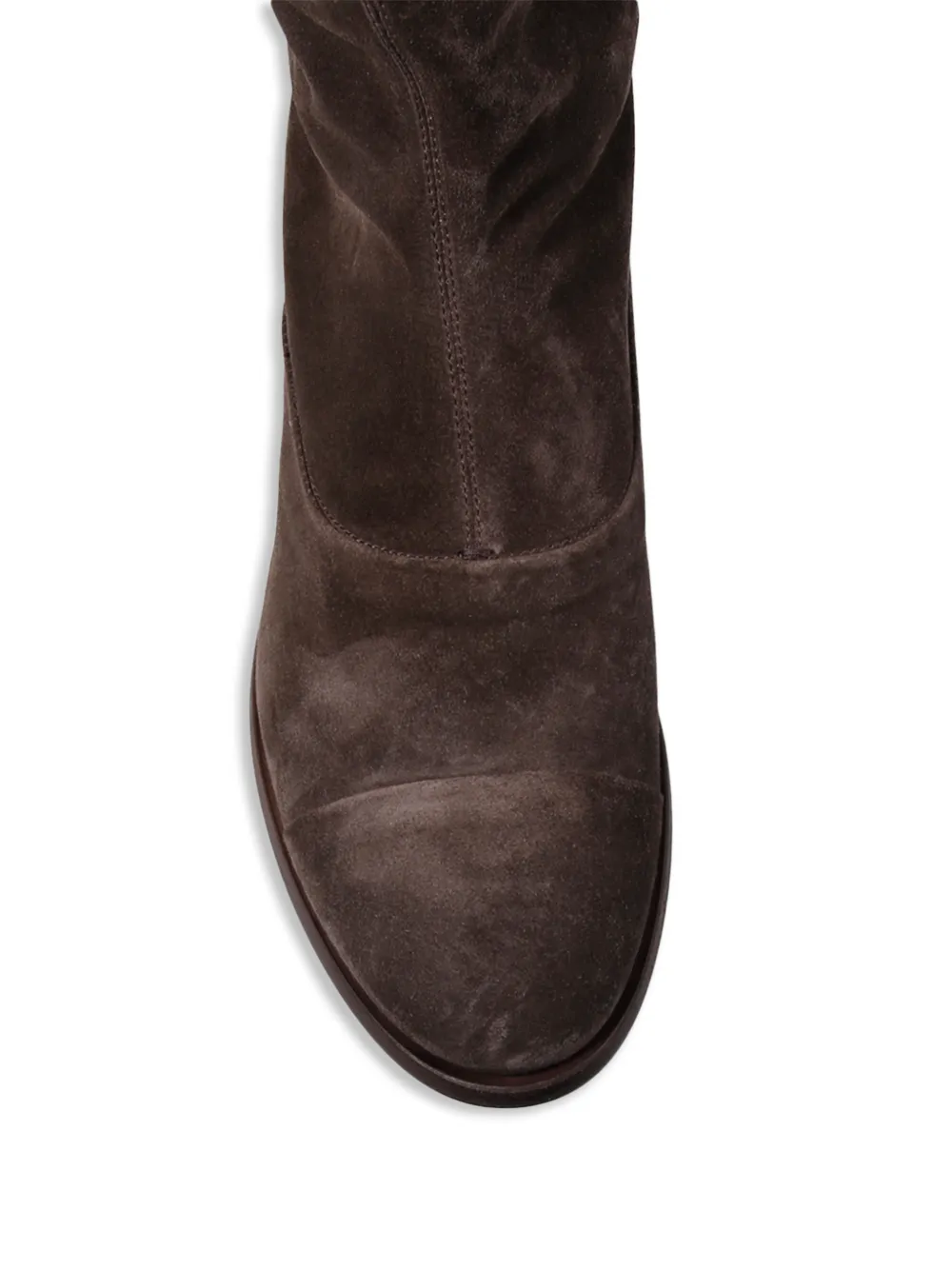 Alberto Fasciani Laarzen met rits op de achterkant Bruin