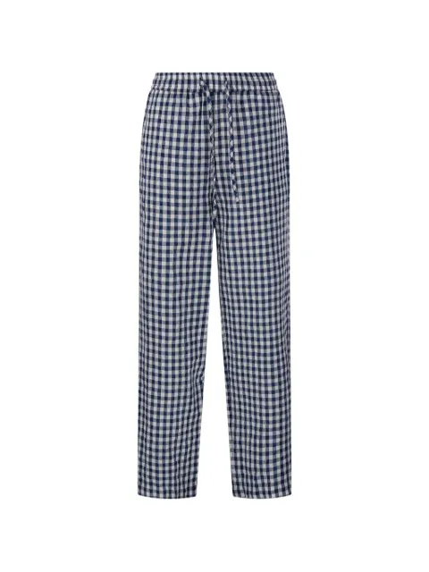 DUNST pantalones con motivo de cuadros