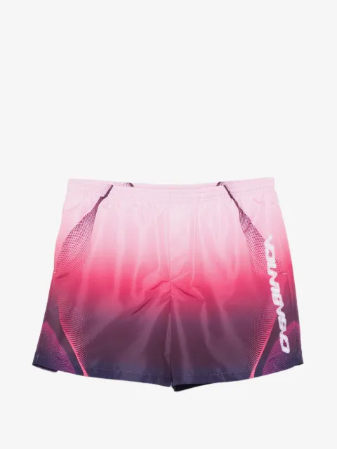Casablanca gradient logo-print swim shorts