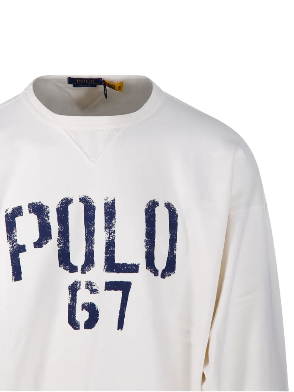 Polo Ralph Lauren T-shirt met logoprint Beige