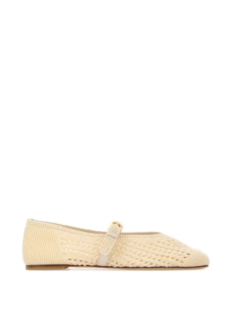 Stuart Weitzman Leora crochet ballet flats