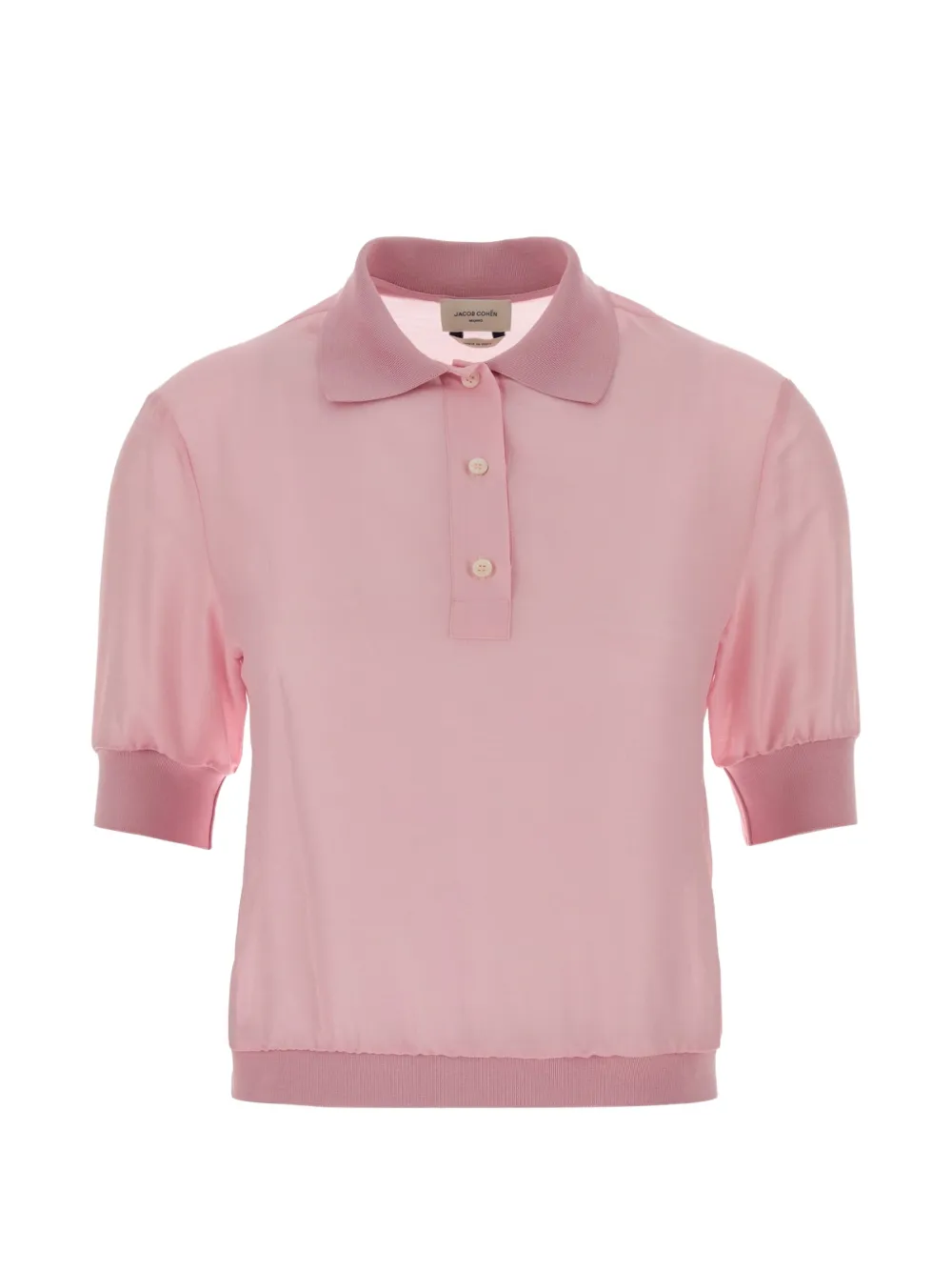 Jacob Cohën fine-knit polo shirt - Rosa