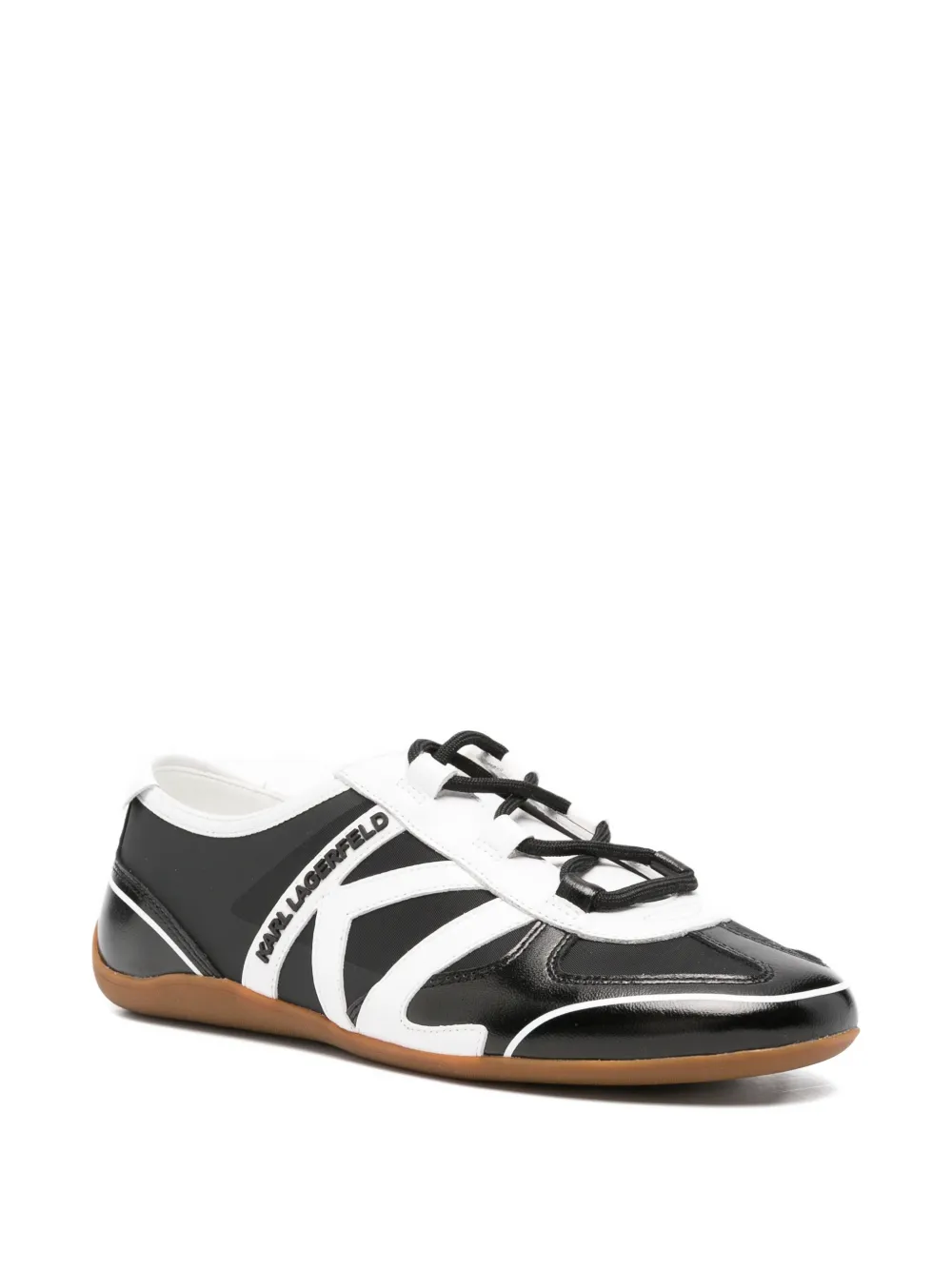 Karl Lagerfeld Altia logo-print sneakers Zwart
