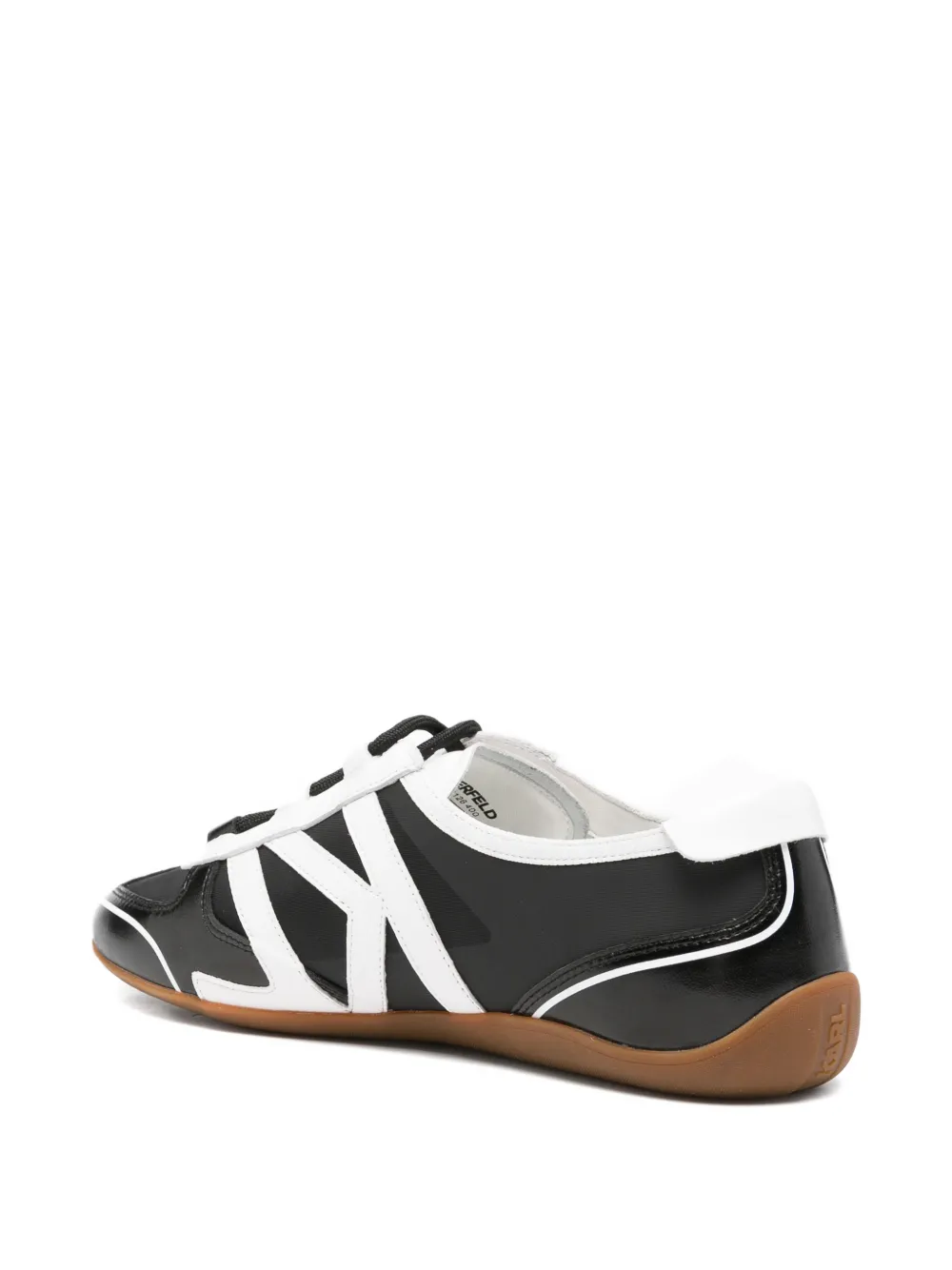 Karl Lagerfeld Altia logo-print sneakers Zwart