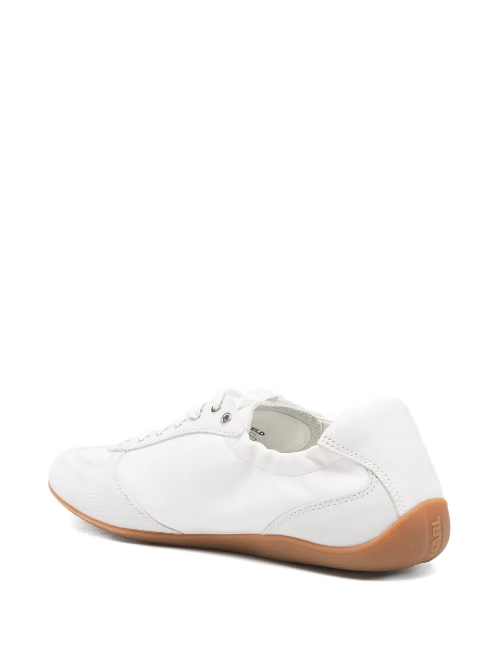 Karl Lagerfeld Altia logo-print sneakers Wit