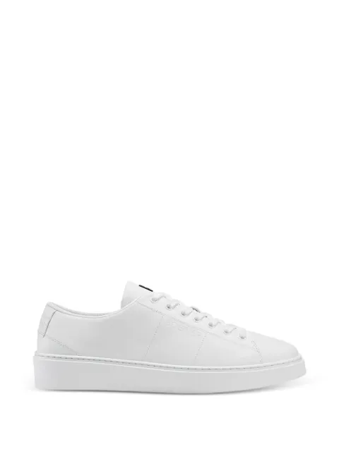 BOGNER logo-debossed leather sneakers