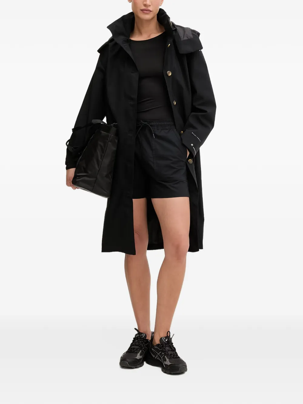 Columbia Omni-Tech jas met capuchon Zwart
