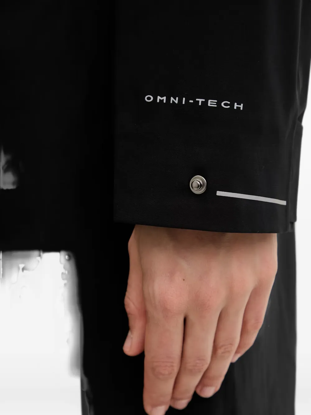 Columbia Omni-Tech jas met capuchon Zwart
