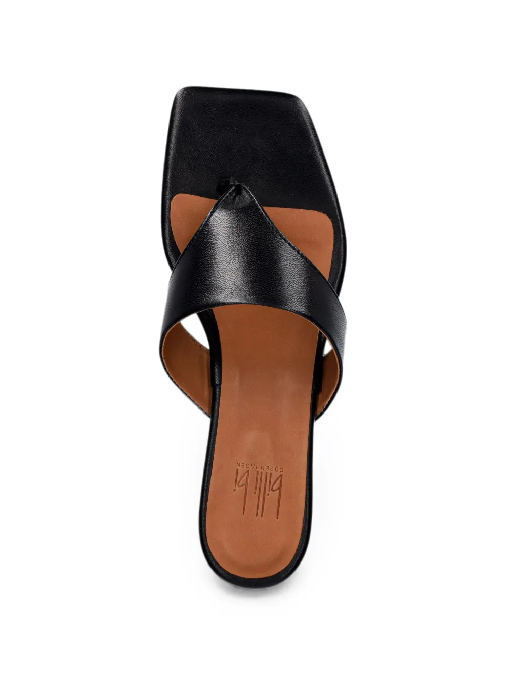 BILLI BI thong-strap heeled sandals Zwart