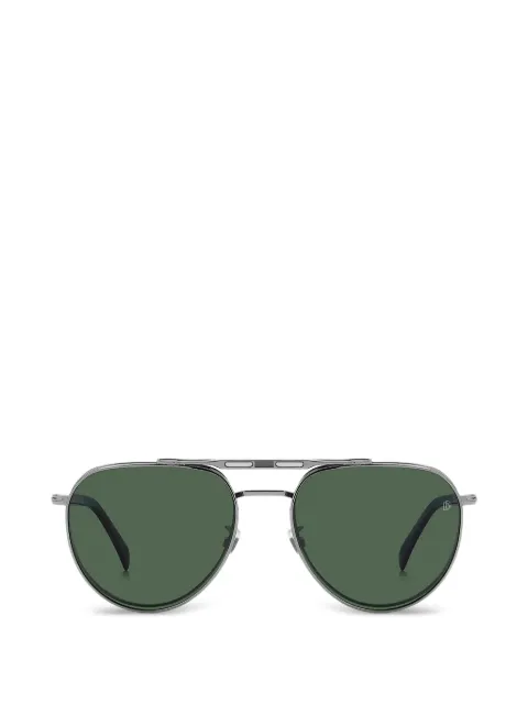 DAVID BECKHAM EYEWEAR gafas de sol con lentes de clip y montura piloto