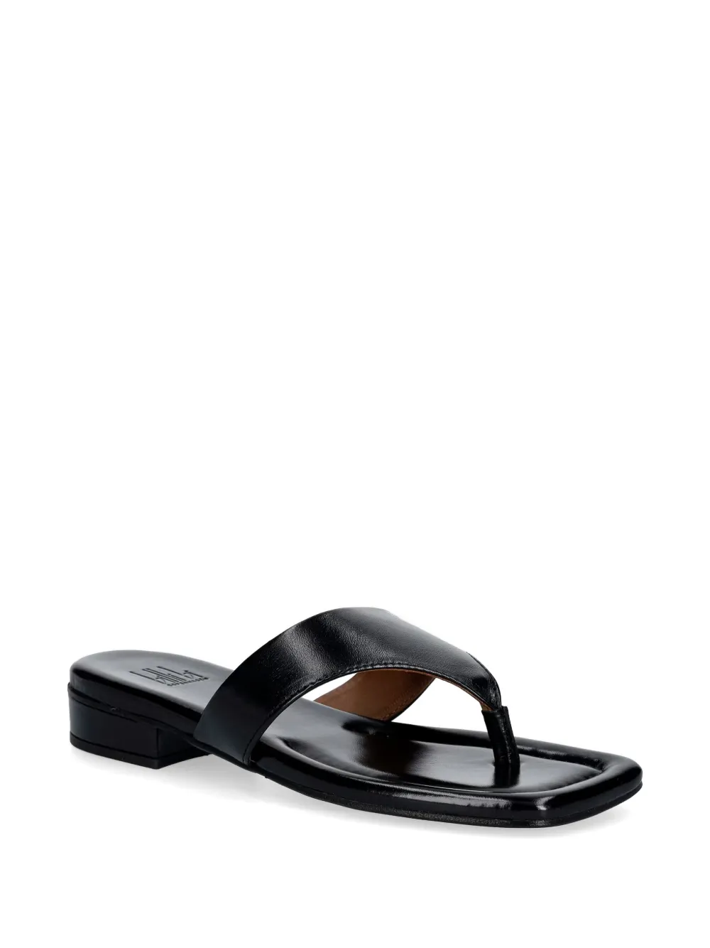 BILLI BI square-toe sandals Zwart