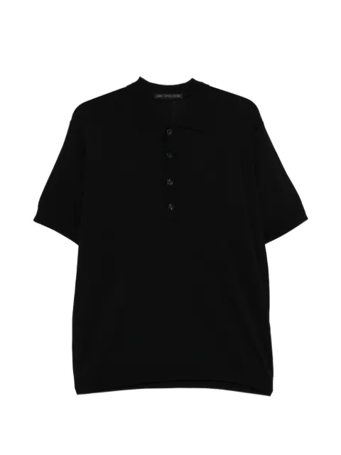 Low Brand fine-knit polo shirt