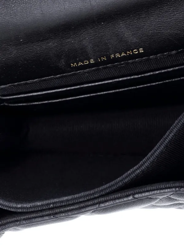 CHANEL Pre-Owned トップハンドル ココマーク フラップ クラッチオン