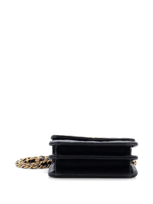CHANEL Pre-Owned トップハンドル ココマーク フラップ クラッチオン