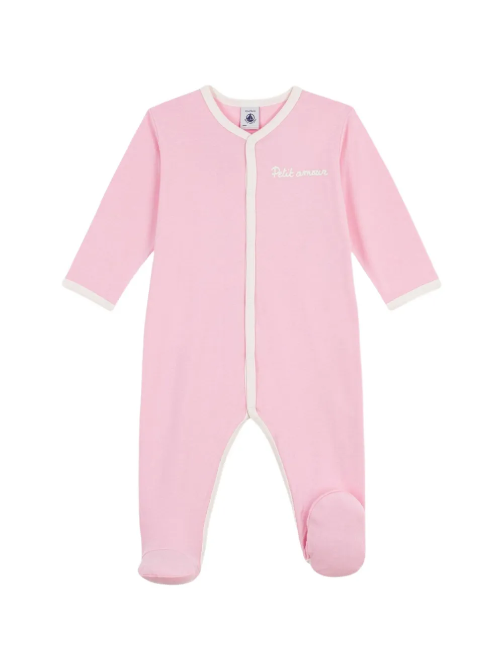 Petit Bateau embroidered pajamas - Rosa