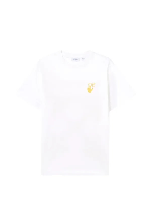 Off-White プリント Tシャツ | ホワイト | FARFETCH JP