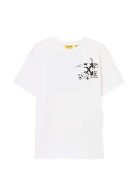 Off-White Kids Graffiti T-shirt
