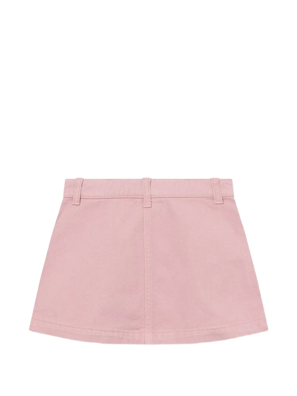Off-White Kids Satijnen cargo rok met patch Roze