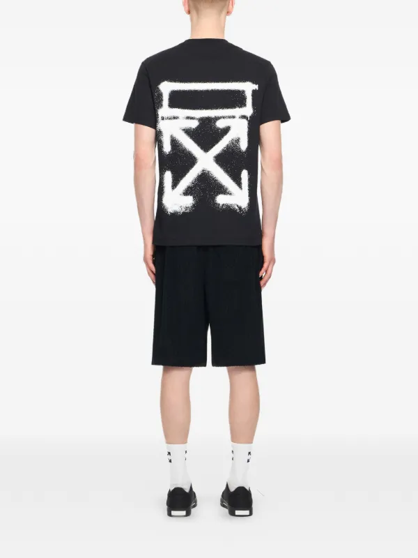 Off-White プリント Tシャツ | ブラック | FARFETCH JP