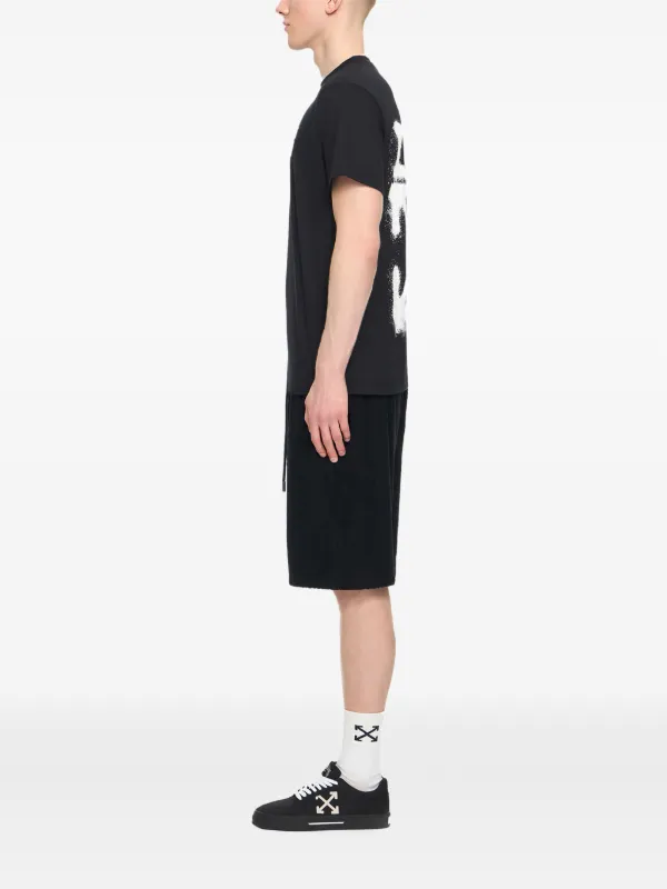Off-White プリント Tシャツ | ブラック | FARFETCH JP