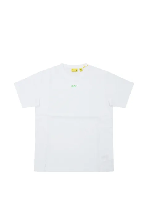 Off-White Kids Off Diag-print t-shirt