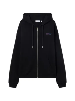 OFF-WHITE グラフィックパーカー Sサイズ Off-White オフホワイト ロゴ パーカー | ブラック | FARFETCH JP
