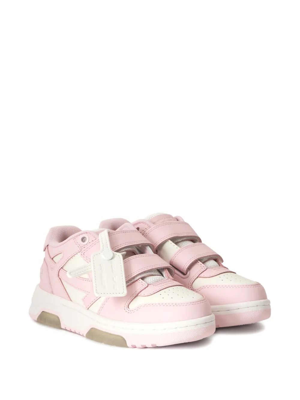 Off-White Kids Out Of Office sneakers Roze
