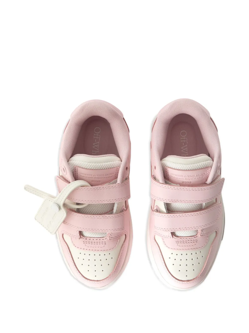 Off-White Kids Out Of Office sneakers Roze
