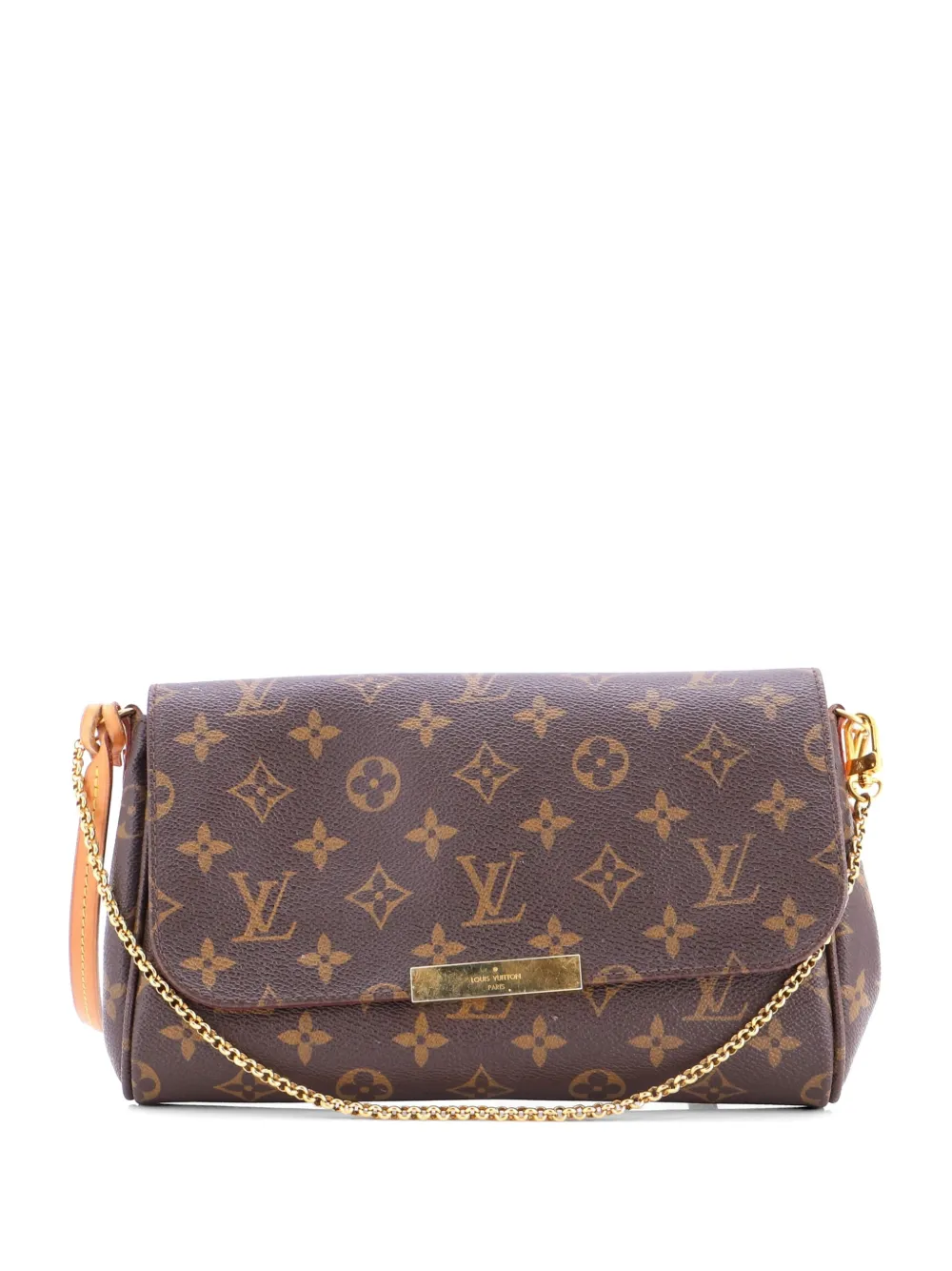 Louis Vuitton Pre-Owned Favorite Handbag Monogram Canvas MM crossbody bag - Marrone