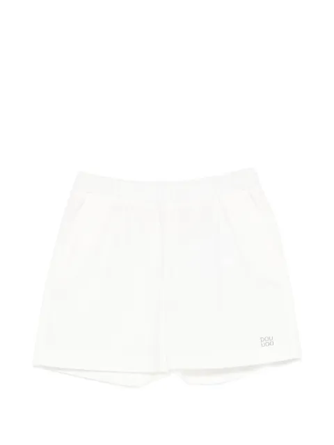 Douuod Kids logo-print elasticated-waist shorts