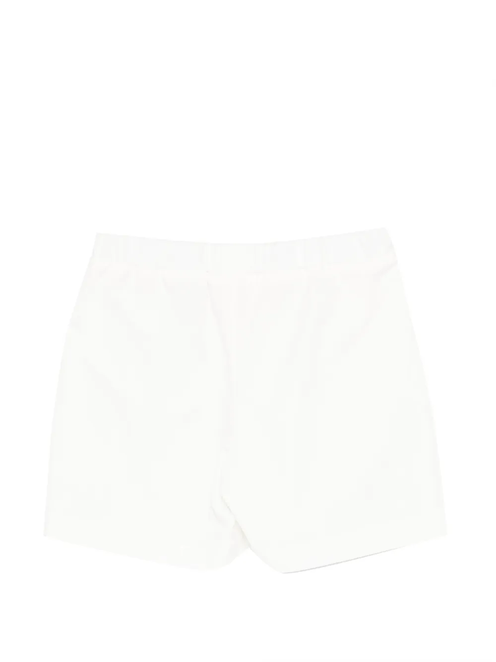  Douuod Kids Bermudas Con Logo Estampado - Blanco 